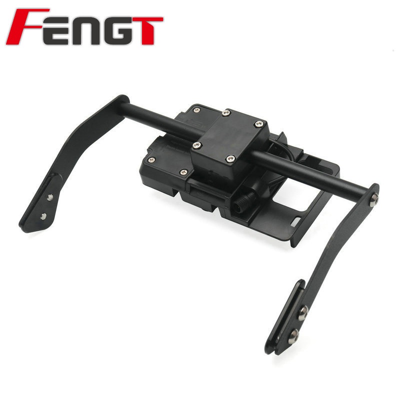 Wlmoto สําหรับ KAWASAKI Versys 650 KLE650 Versys650 KLE 650 2015-2019 2018 2017 รถจักรยานยนต์ดัดแปลง GPS navigation bracket Supporter ผู้ถือ