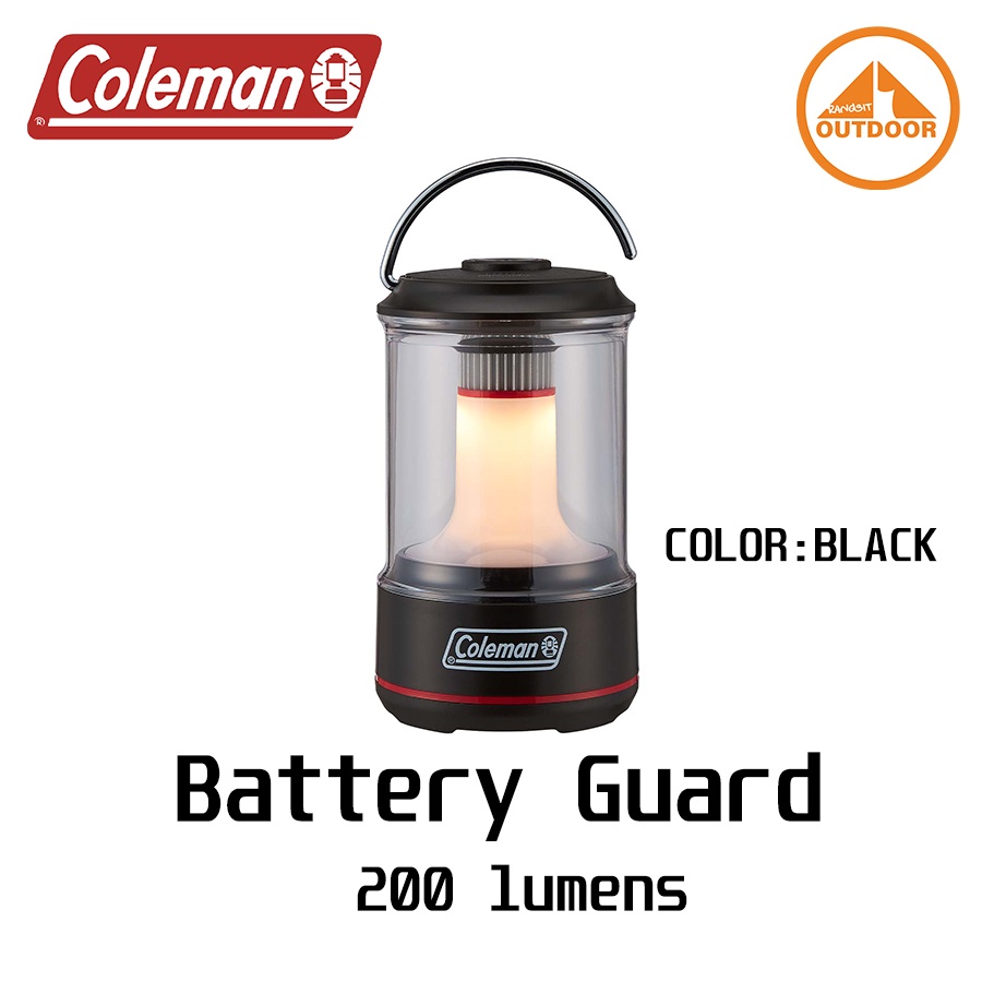 Coleman Batteryguard 200 Lumen #Black ตะเกียง LED