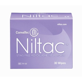 Niltac or ESENTA Adhesive Remover Wipes (**ราคาต่อชิ้น)