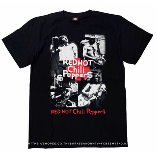 คอตต้อนคอกลม♛เสื้อวงร็อคREDHOTCHILIPEPPERS เสื้อวง red hot chili peppers เสื้อยืด redhotchilipeppersS-5XL