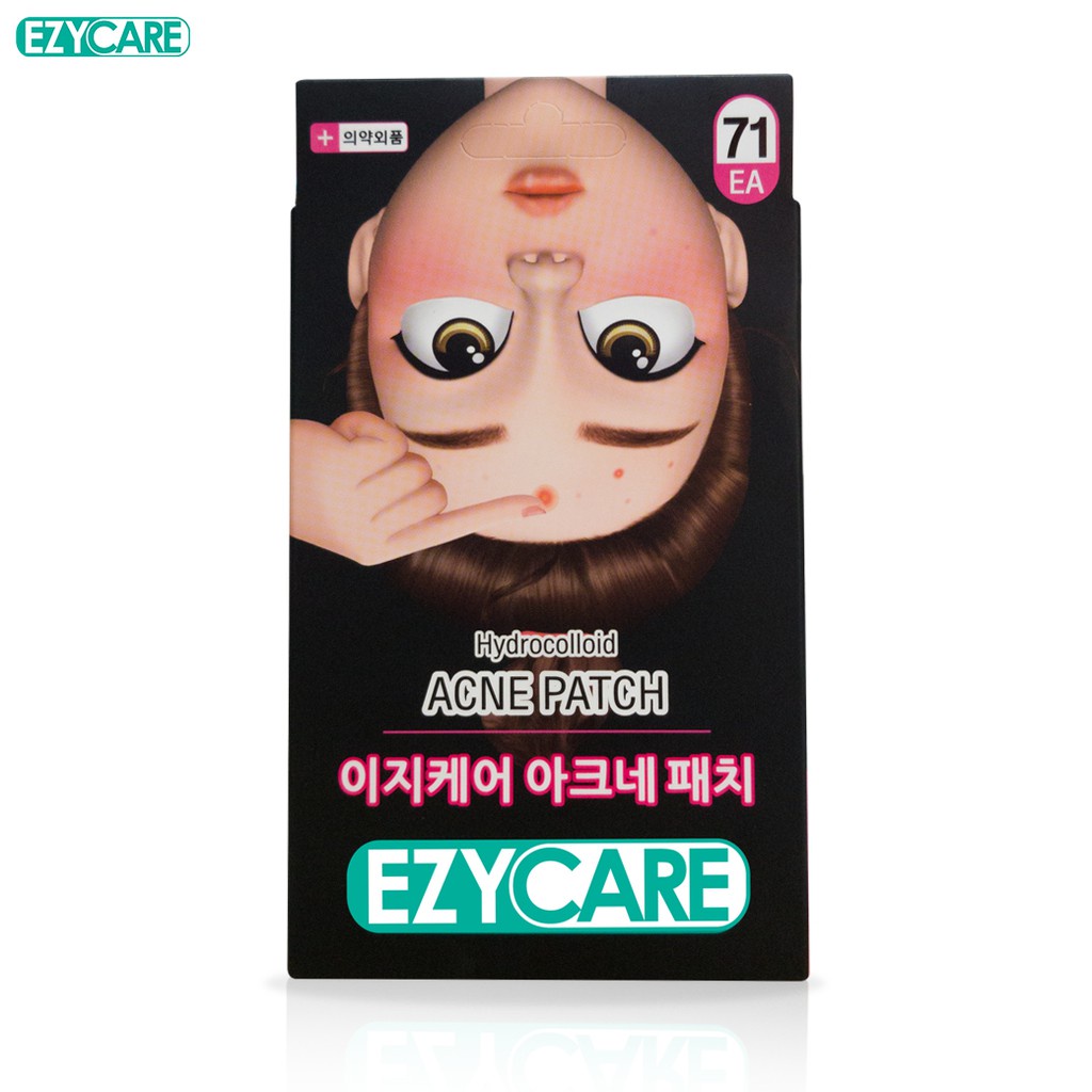 บ้าน✁▣แผ่นแปะสิว อีซี่แคร์ EZYCARE ACNE PATCH