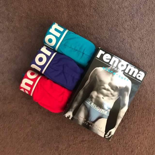 Underwear Renoma ของแท้💯% รุ่น ultra-soft