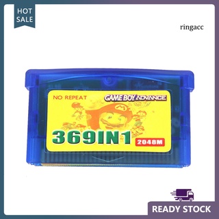 การ์ดเกม Rga 369 In 1 Us Version สําหรับ Gameboy Advance