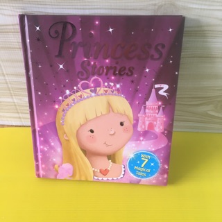 Princess stories หนังสือนิทาน(ปกนวม)