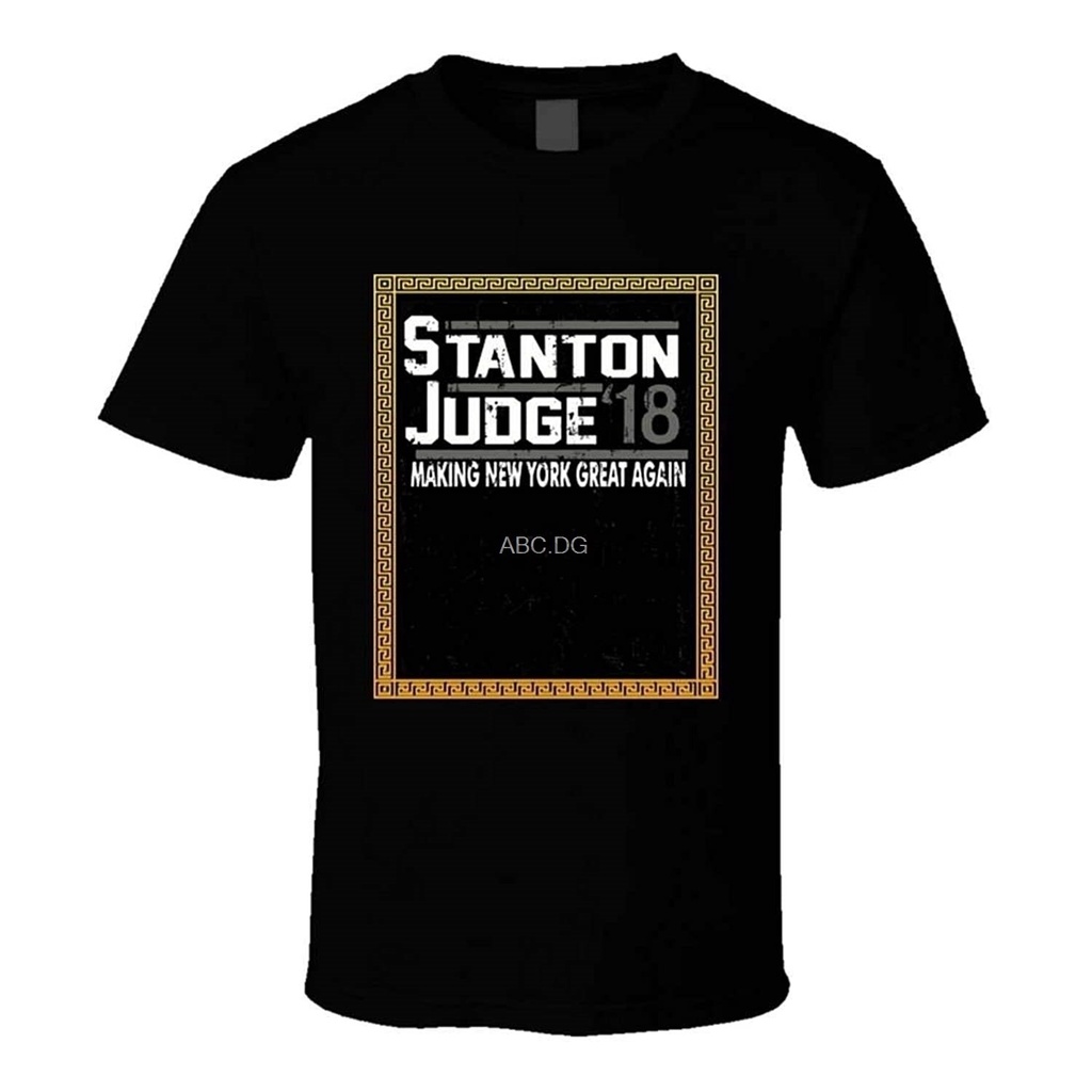 Judge Stanton 18 Making New York Great Again Grunge เสื้อยืด