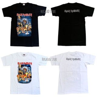 IR066 เสื้อยืดวงร็อค IRON MAIDEN ไอรอน เมเดน เสื้อวง เสื้อยืดไอรอนเมเดน เสื้อวินเทจ