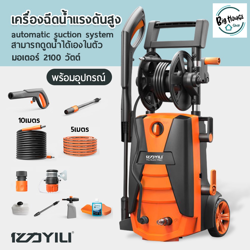 รายการ 98+ ภาพ เครื่อง ฉีด น้ำ แรง ดัน สูง สำหรับ ล้าง รถ คมชัด