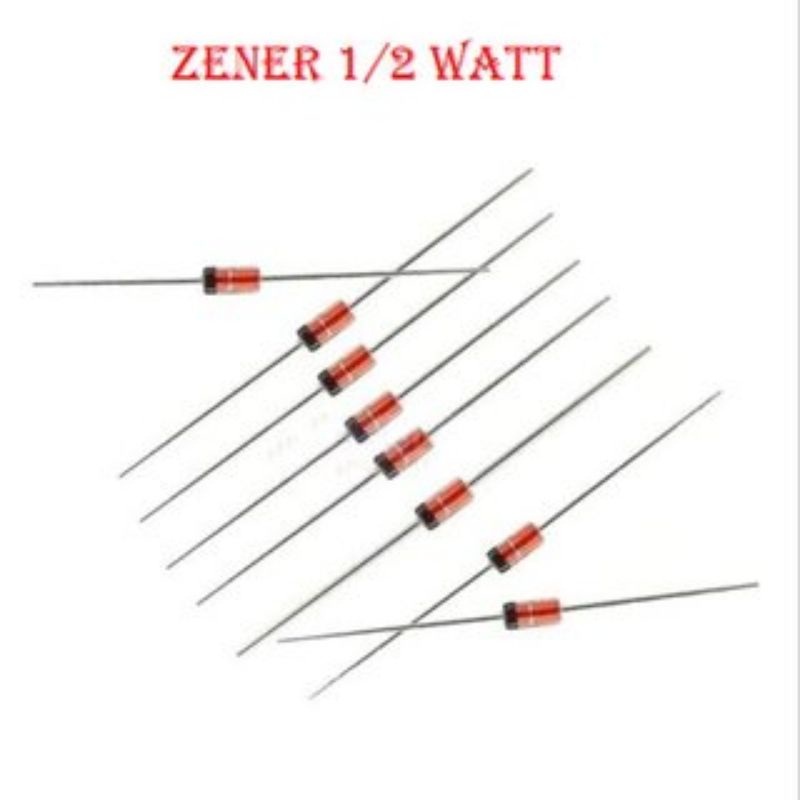 Zener Diode 1/2 วัตต์ 3.9v ต่อ 50 ชิ้น