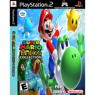 Super Mario Hacks Collection ps2 แผ่นเกมส์ps2 เกมเพล2 เกมมาริโอ้play2 mario ps2