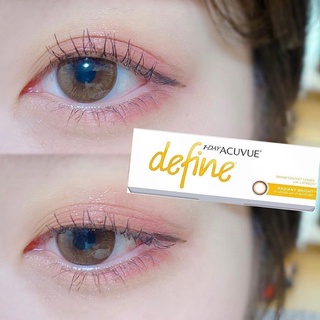 1-DAY ACUVUE® DEFINE™  สี Bright แบ่งขายเป็นคู่ 2ชิ้น