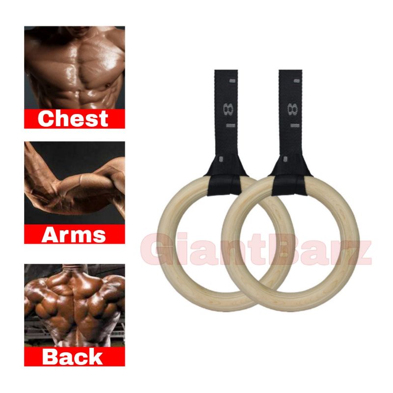 ห่วงยิมนาสติก เชือกมีสเกลตัวเลข | Gymnastics Rings