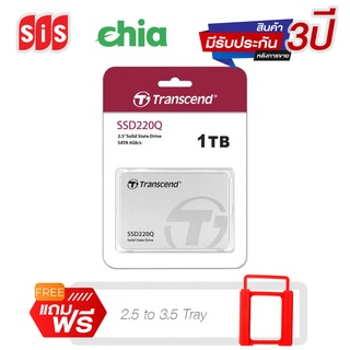 Transcend’s SSD 1 TB SATA III 6 Gb/s SSD220Q รับศูนย์ประกัน 3 ปี