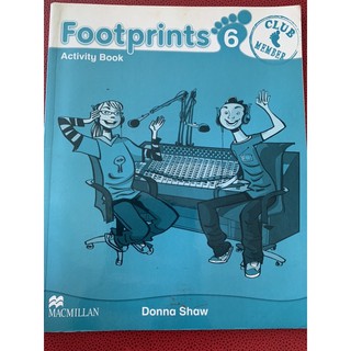 Footprints Activity book 6 มือ 2 ป6