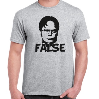 เสื้อยืด พิมพ์ลายกราฟฟิค Dwight Schrute แฟชั่นสํานักงาน สําหรับผู้ชายS-5XL