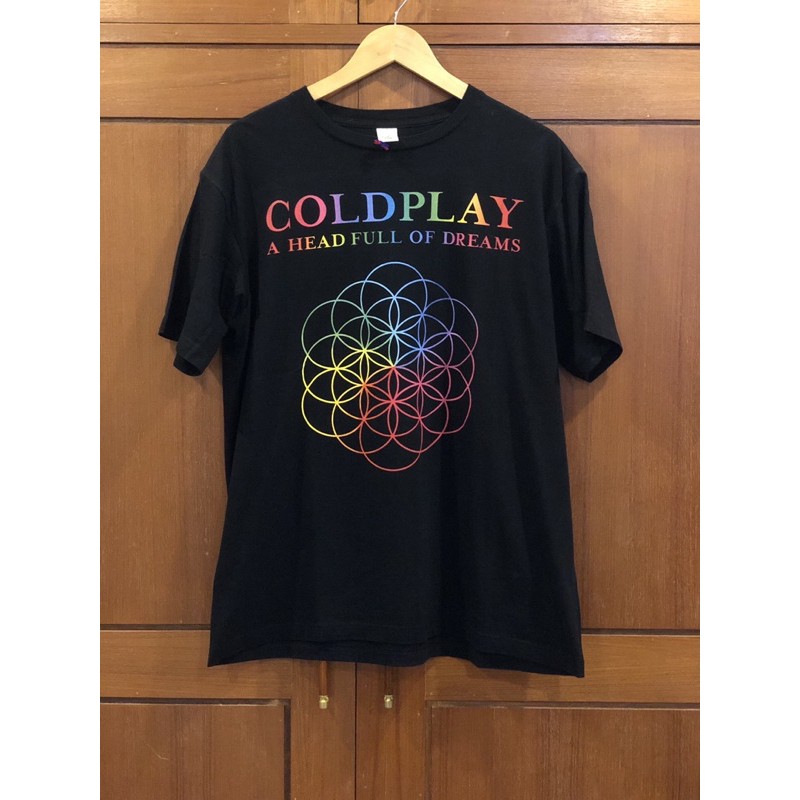 เสื้อยืดวง COLDPLAY สภาพใหม่
