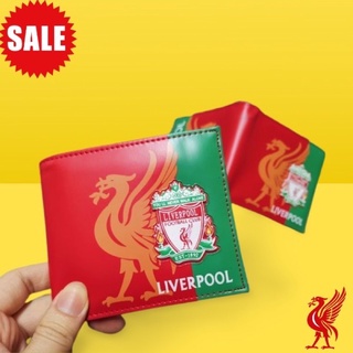 สินค้าพร้อมส่งค้าา กระเป๋าเงินลิเวอร์พูล-หนังpuแดง สินค้าพร้อมส่งในไทย2วันถึงค่ะ