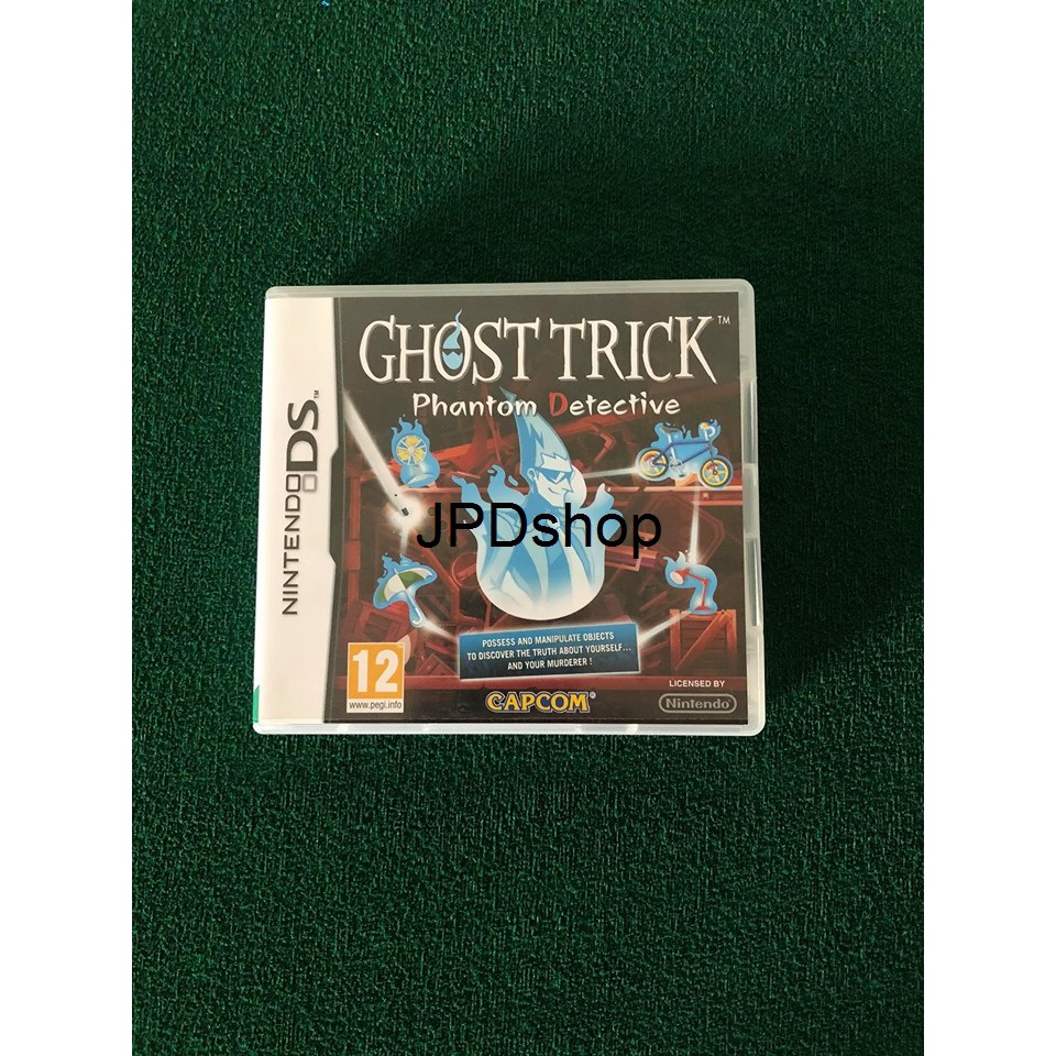 ชุดสะสมแผ่นแท้ NDS Ghost Trick: Phantom Detective
