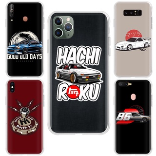 เคสโทรศัพท์มือถือแบบนิ่ม ลาย INITIAL D AE86 BO-215 สําหรับ Samsung Galaxy M02S A21S A12 A51 A01 A71 A02 A22 A11 M02 A02S