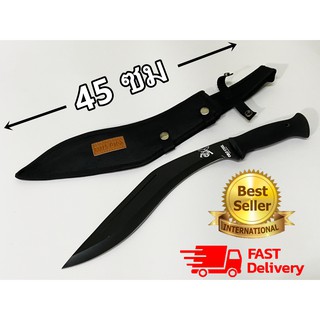 KNIFE มีดเดินป่า มีดพกพา รุ่น X-135 ยาว 45 ซม ฟรีซองเก็บมีดอย่างดี พร้อมส่ง