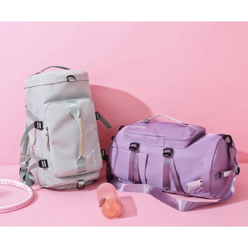 💥พร้อมส่ง⚡️กระเป๋าเดินทางใบใหญ่ 2in1 สะพายหลัง+สะพายข้าง คุ้มมากๆ❤️(เป้ LVQUE)