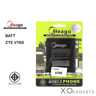 Meago แบตเตอร์รี่ ZTE V765 ZTEV765 battv765 แบต มี มอก. (รับประกัน 1 ปี)