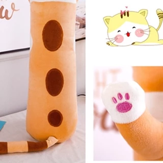 🎉พร้อมส่ง 🐈ตุ๊กตาแมว นุ่มนิ่ม หมอนข้างแมวน่ารัก ตุ๊กตาหมอนข้าง ตุ๊กตา ของเล่นตุ๊กตา Plush Doll 50/70/90/110/130cm