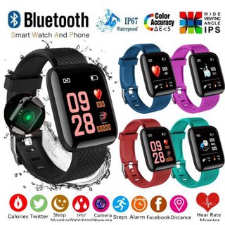 D13 smart watch วัดความดัน วัดหัวใจ นับก้าว IP67 กันน้ำ กีฬา USB ชาร์จสำหรับ 1.3 นิ้ว