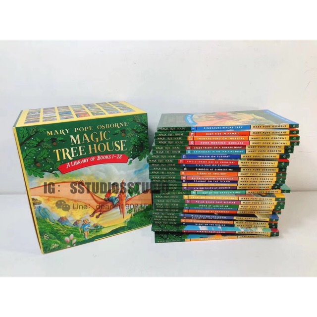 Magic Tree House Books A Library of Books 1-28 The Ultimate Box Set Of 31Books 1-31Books Set Osborne