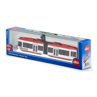 โมเดลรถยนต์ Siku Super 1895 1:87 Bombardier Tram Municipal ของเล่นสําหรับเด็ก