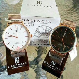 New!!! balencia นาฬิกาข้อมือผู้ชายดีไซค์สมาร์ทรุ่นW-2318-G-RD ของแท้มีประกัน