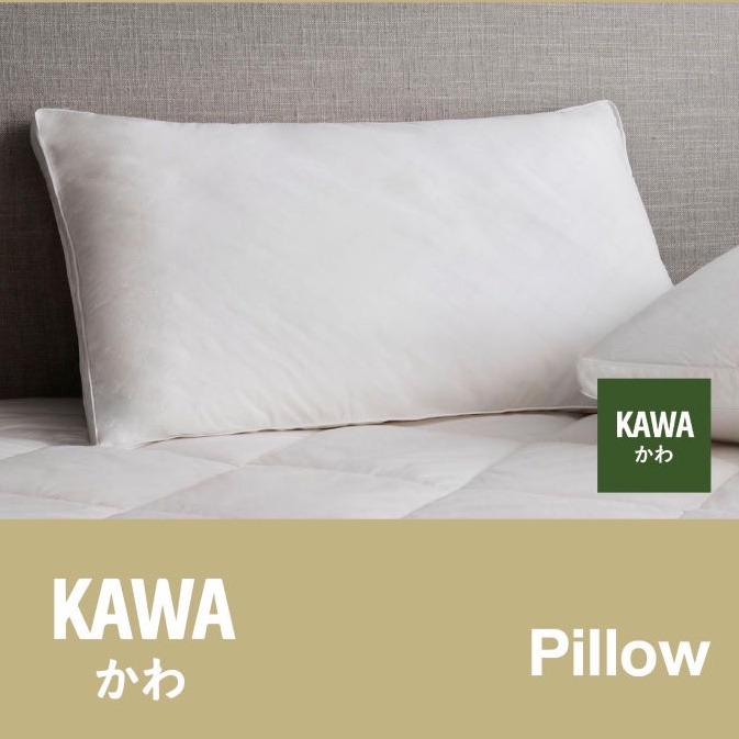 Kawa หมอนหนุน Premium ไมโครเจล หมอนขนห่านเทียม 7D