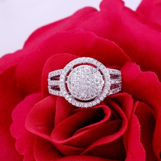 Miss Earring แหวนฝังเพชร Saturn Ring