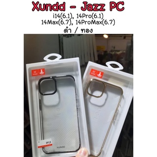 Xundd Jazz PC series Case ฝาหลัง เคสใส เครสแข็ง ขอบสี (ของแท้100%)ใช้สำหรับ iPhone 14/14Pro/14Max/14ProMax