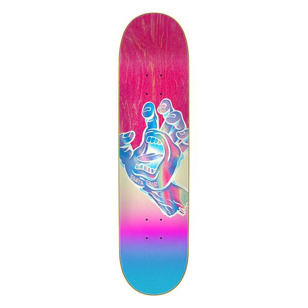 แผ่นสเก็ตบอร์ด Santa Cruz Iridescent Hand Skateboard Deck 7.75