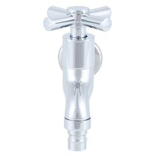 ก๊อกล้างพื้น 1 ทาง KARAT EC-01-410-50 สีโครม ก๊อกล้างพื้น ก๊อกน้ำ ห้องน้ำ WALL FAUCET KARAT EC-01-410-50 CHROME