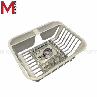 M KITCHEN 954 ชั้นวางจาน ชั้นคว่ำจาน พลาสติก ขนาด25x31x9 ซม (C0)