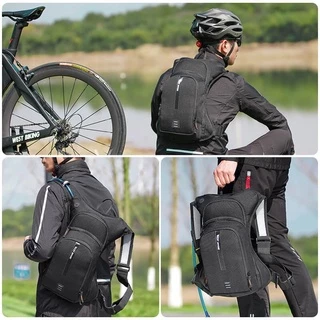 WEST BIKING กระเป๋าเป้สะพายหลัง ความจุ 10 ลิตร ปรับระดับได้ ตามหลักสรีรศาสตร์ สําหรับปีนเขา เล่นกีฬา ขี่จักรยาน