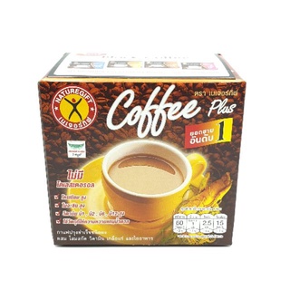 เนเจอร์กิฟ คอฟฟี่พลัส กาแฟปรุงสำเร็จชนิดผง 135 กรัม  (13.5 กรัม X 10 ซอง) (8858755200013)