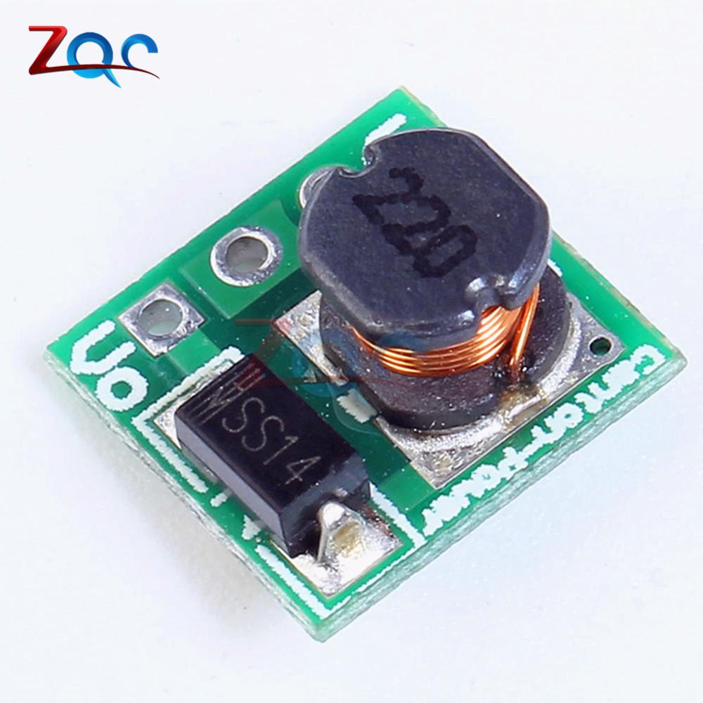 2pcs 1.8V 2.5V 3V 3.3V 3.7V 4.5V To 5V Step Up Switch Power Supply Voltage Regulator Boost Converter Board Module For