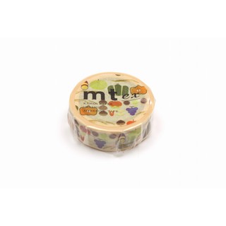 mt masking tape fruitful (MTEX1P192) / เทปตกแต่งวาชิ ลาย fruitful แบรนด์ mt masking tape ประเทศญี่ปุ่น