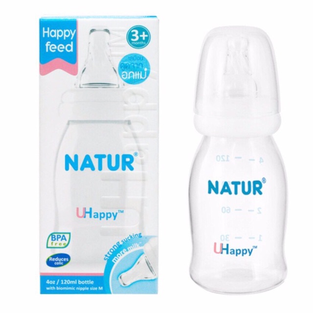 ขวดนม Natur UHappy 4 oz.