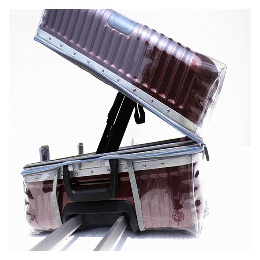 ถุงคลุมกระเป๋าเดินทาง โปร่งใสรุ่นใหม่ซิปข้างและซิปรอบ 20-33‘ - รูปที่ 3