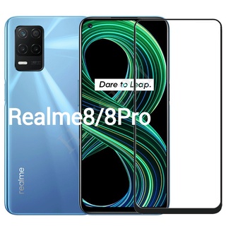 (พร้​อมส่งในไทย)ฟิล์มกระจกเต็มจอ​Realme8 4G/5G/Realme8Pro/Realme C11/Realme C12/RealmeC15/RealmeC20/RealmeC21/RealmeC25