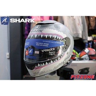 หมวกกันน็อค SHARK Spartan Replica Lorenzo White Shark Mat