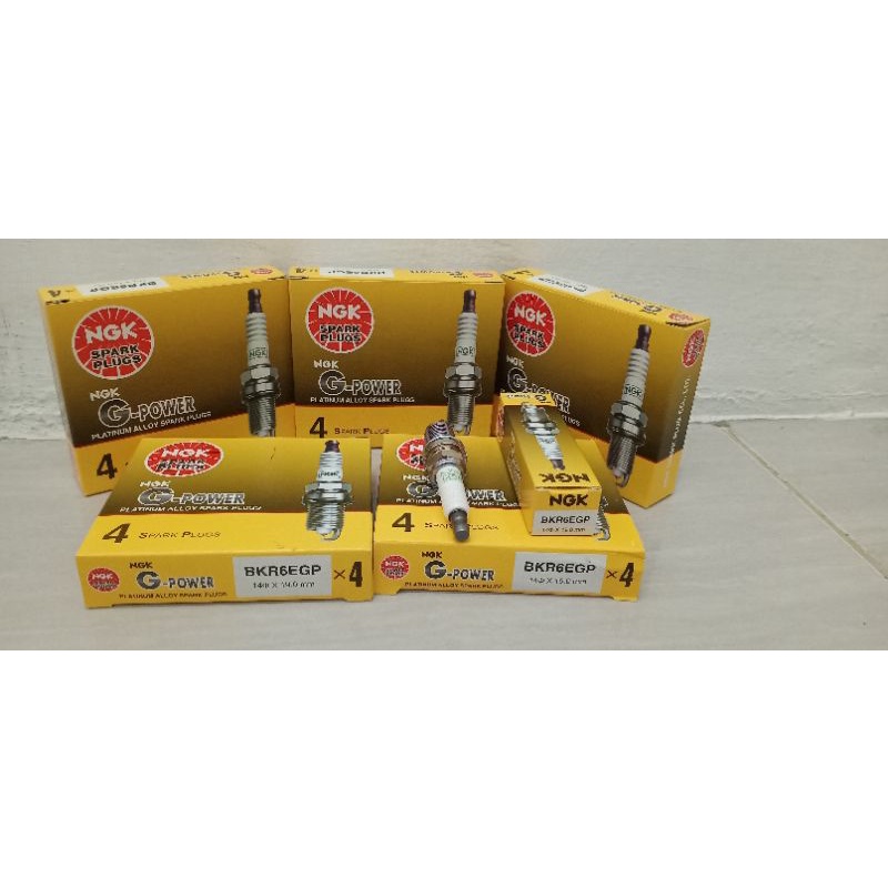 หัวเทียน NGK BKR6EGP ORIGINAL NGK