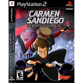 แผ่นเกมส์ Carmen Sandiego The Secret of the Stolen Drums PS2 Playstation2 คุณภาพสูง ราคาถูก