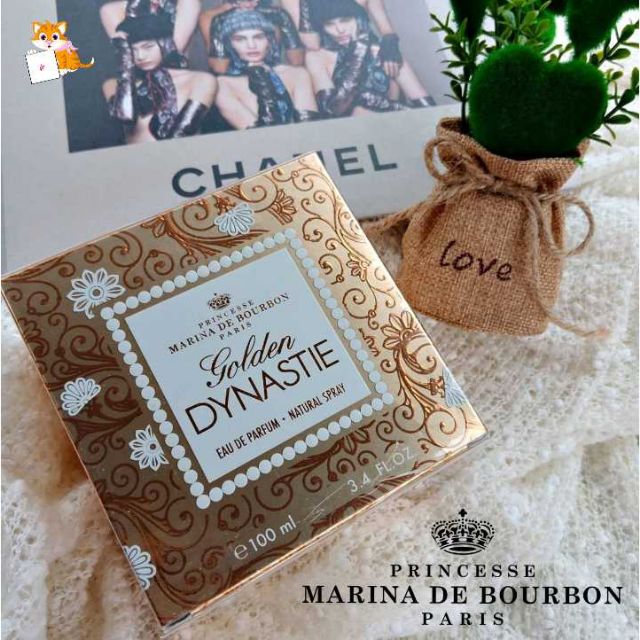 Princesse Marina De Bourbon Golden Dynastie Eau De Parfum 100 ml. ( กล่องซีล )