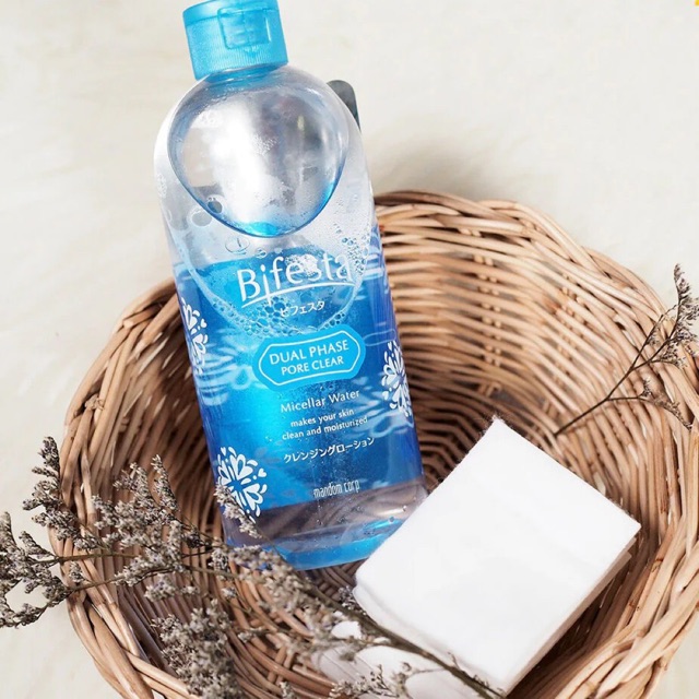bifesta micellar water dual phase