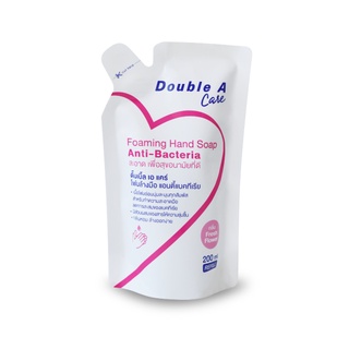 Double A Care สบู่โฟมล้างมือ ชนิดเติม ขนาด 200 ml