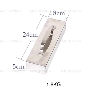 เหล็กทับผ้า1.8KG(5cmX8cmX24cm）สแตนเลส เหล็กทับผ้าใหญ่2.2KG(5cmX8cmX28cm）